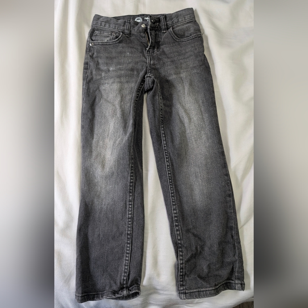Wonder Nation Boys Charcoal Jeans